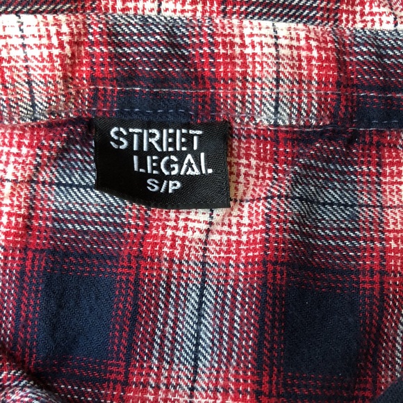 🍒3/30$.Cotton Flannel Shirt with Check Pattern. Size S - Picture 3 of 7